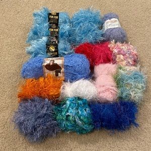 Yarn Bundle-Specialty Eyelash Yarn